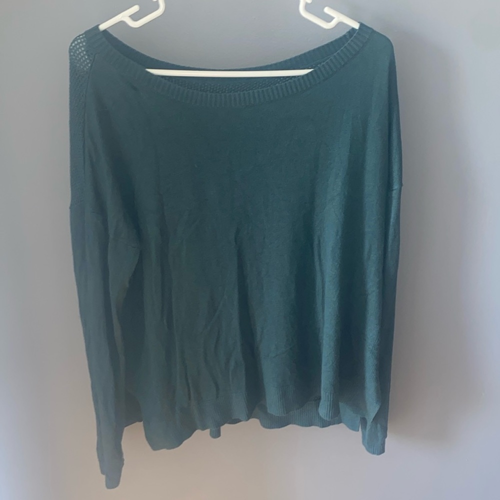 Greenish lululemon sweater - see photos for measurement